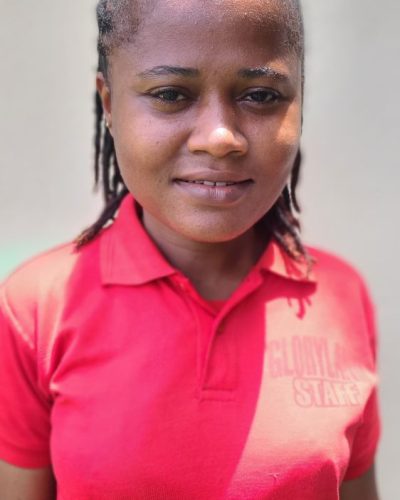 Miss Okeke Happiness, School bus attendant
