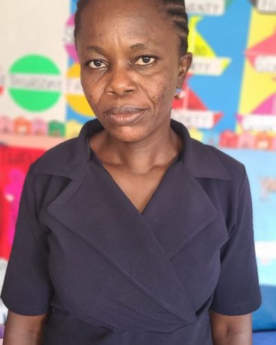 Mrs Peace Umoren, Nursery 2 class teacher